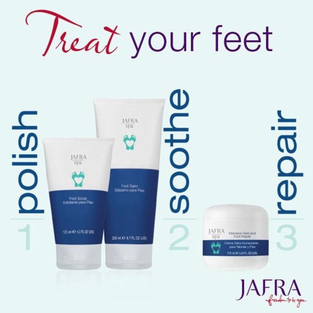 Treat your feet with Jafra